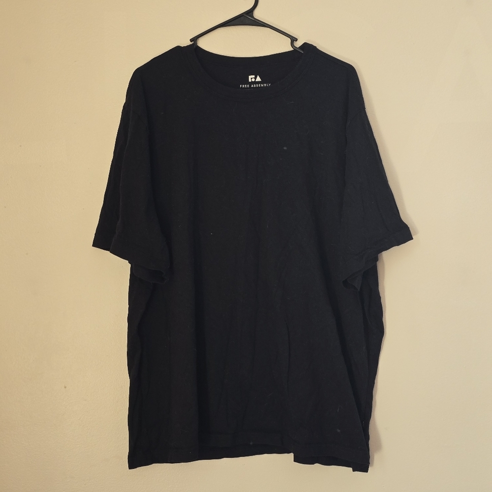 Free Assembly Classic Black Men's 3XL Tee